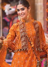Chunri By Gul Ahmed Printed Lawn Unstitched 3 Piece Suit - GA24CL CL-42013 B
